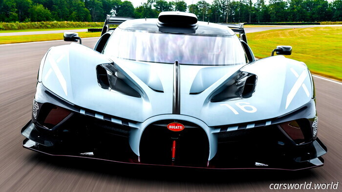 The Bugatti Bolide was initially not intended to be street legal. That is, until now. | Carscoops